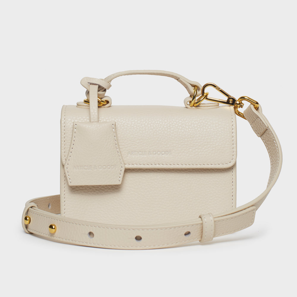 Off-White Top Handle Handbags